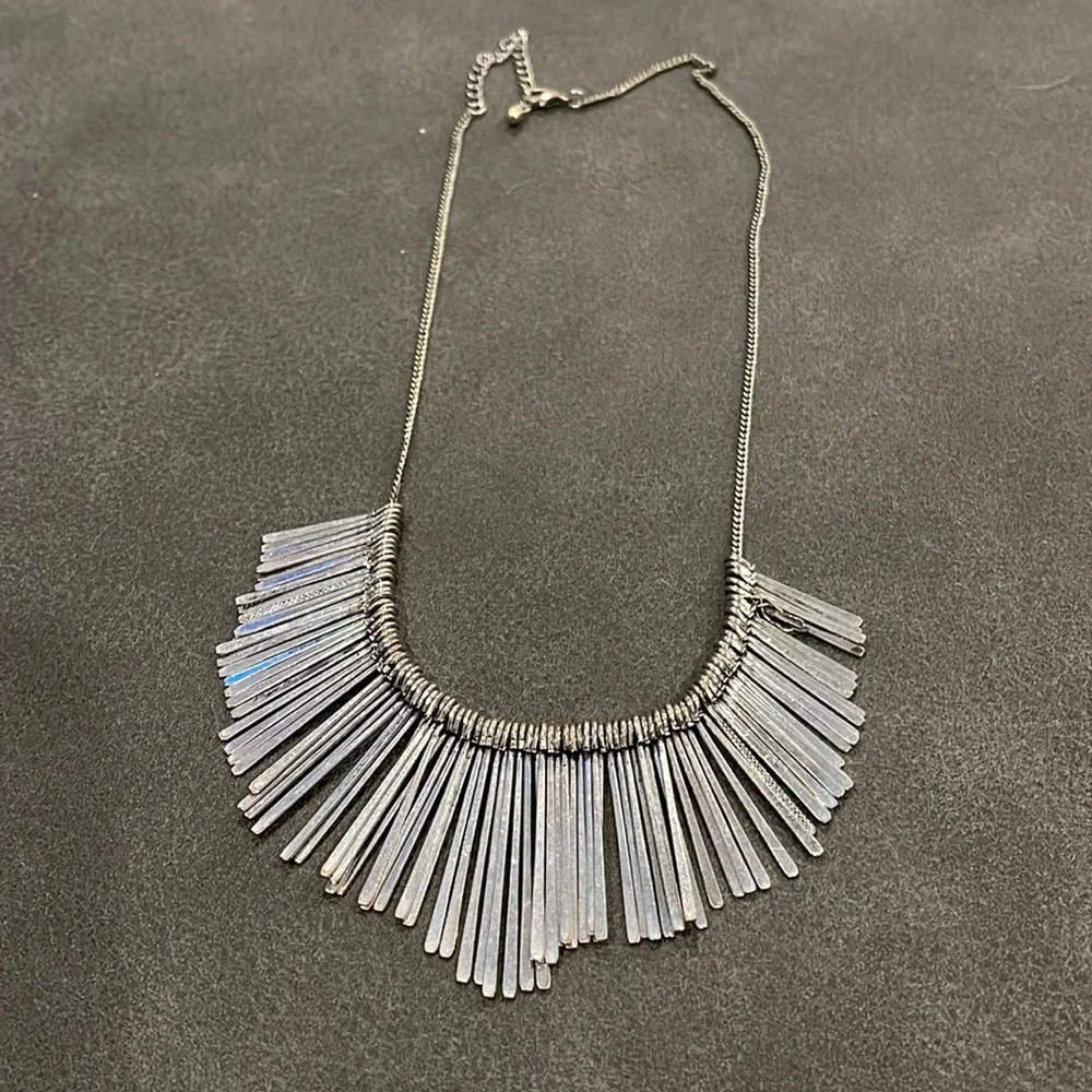 Statement necklace from the buckle